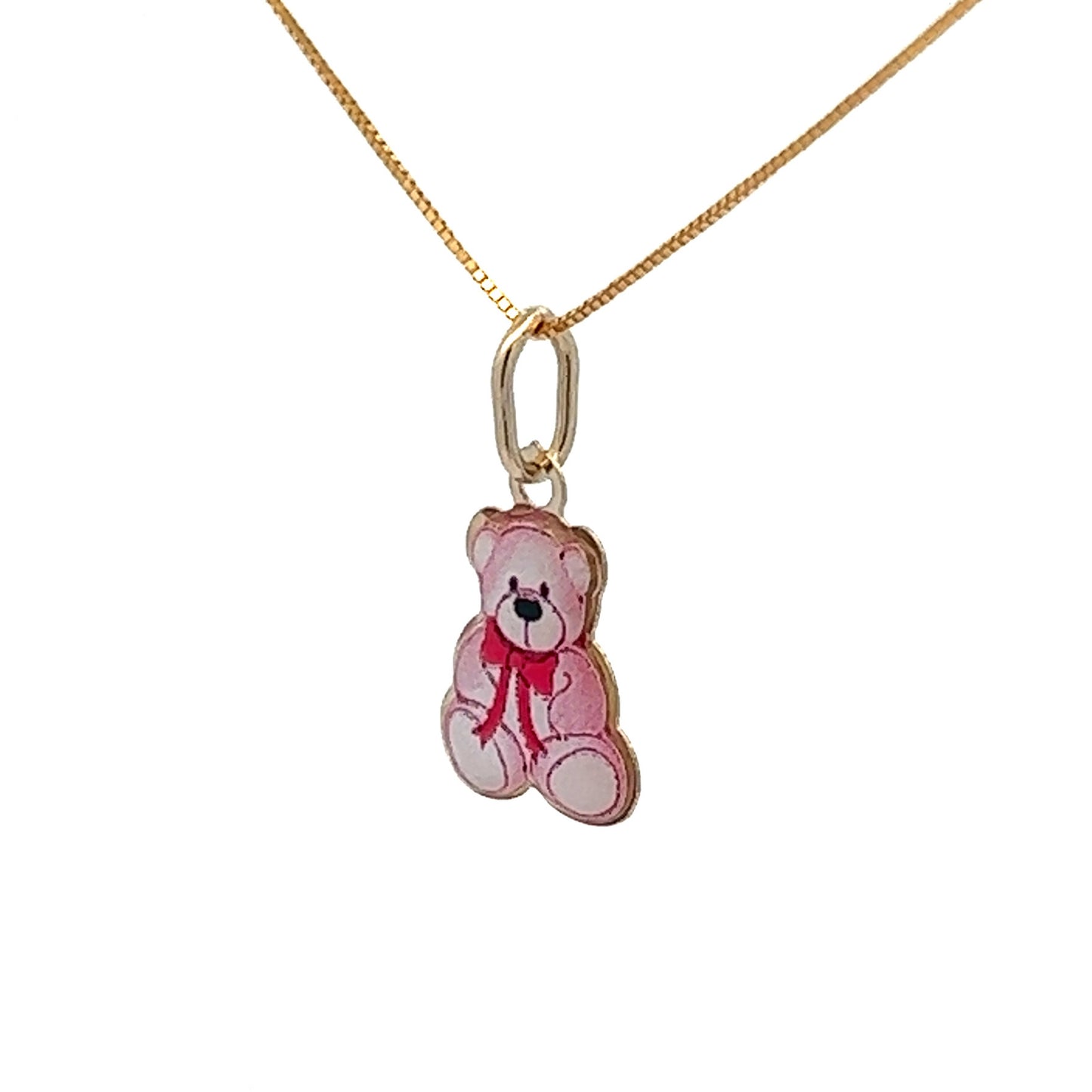 9Ct Yellow Gold Teddy Bear Pendant