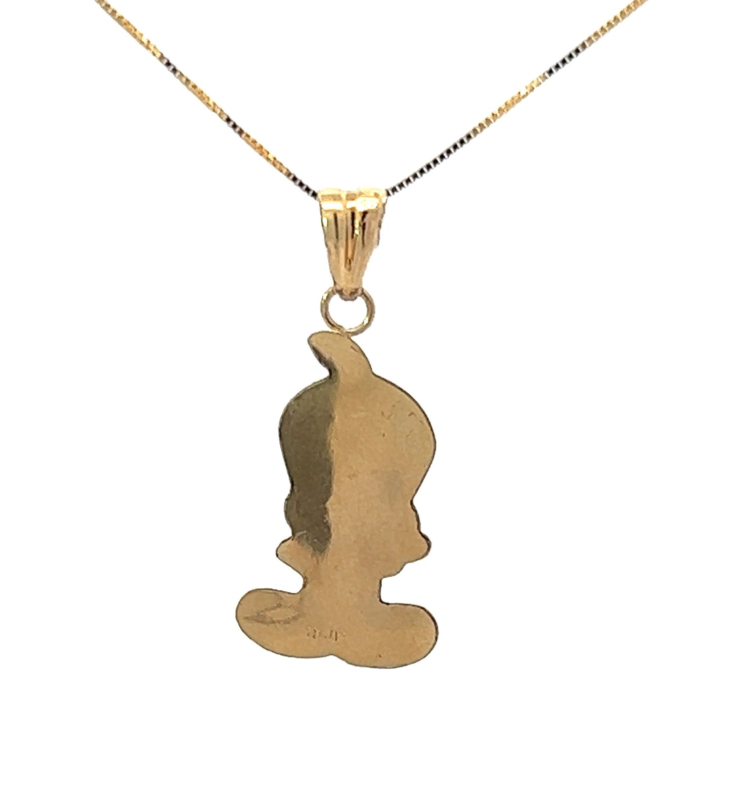 14Ct Yellow Gold Tweety Bird Pendant