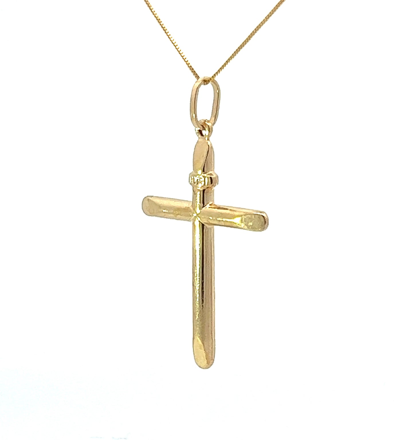 18Ct Yellow Gold Cross Pendant