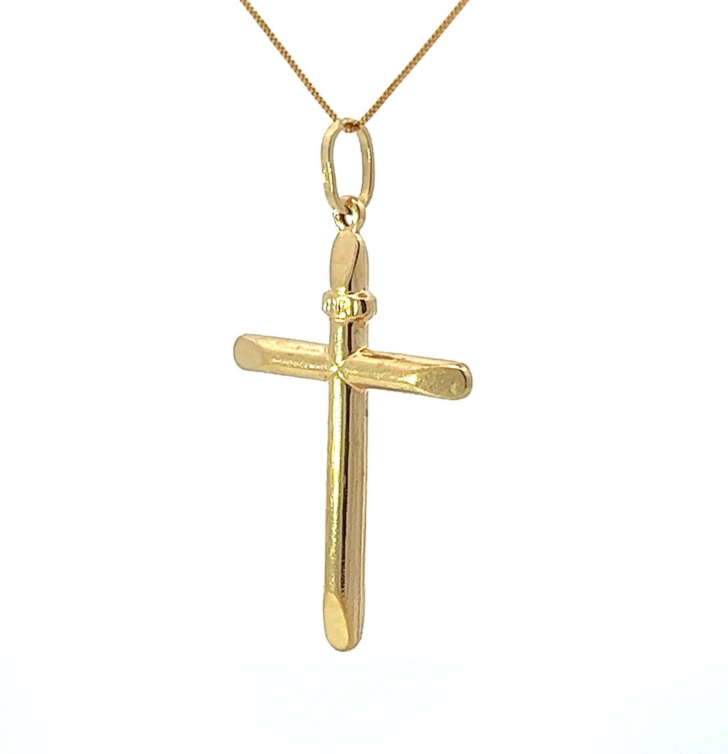 18Ct Yellow Gold Cross Pendant