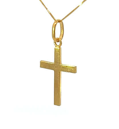 22Ct Yellow Gold Cross Pendant