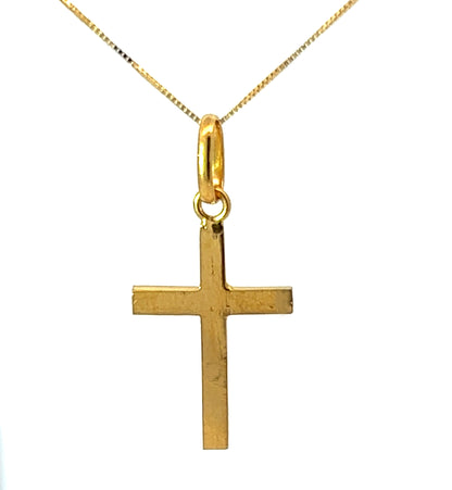 22Ct Yellow Gold Cross Pendant