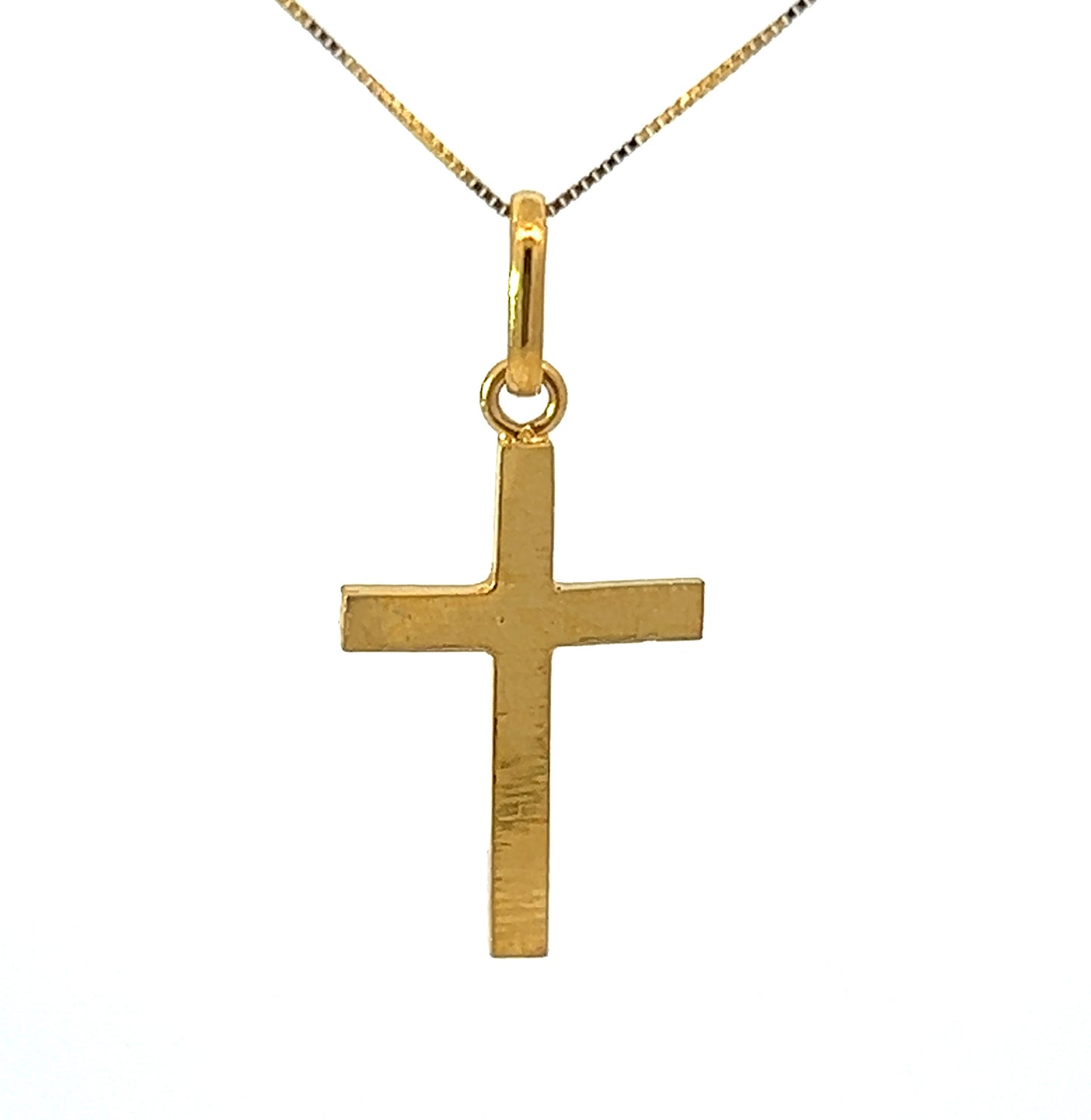 22Ct Yellow Gold Cross Pendant