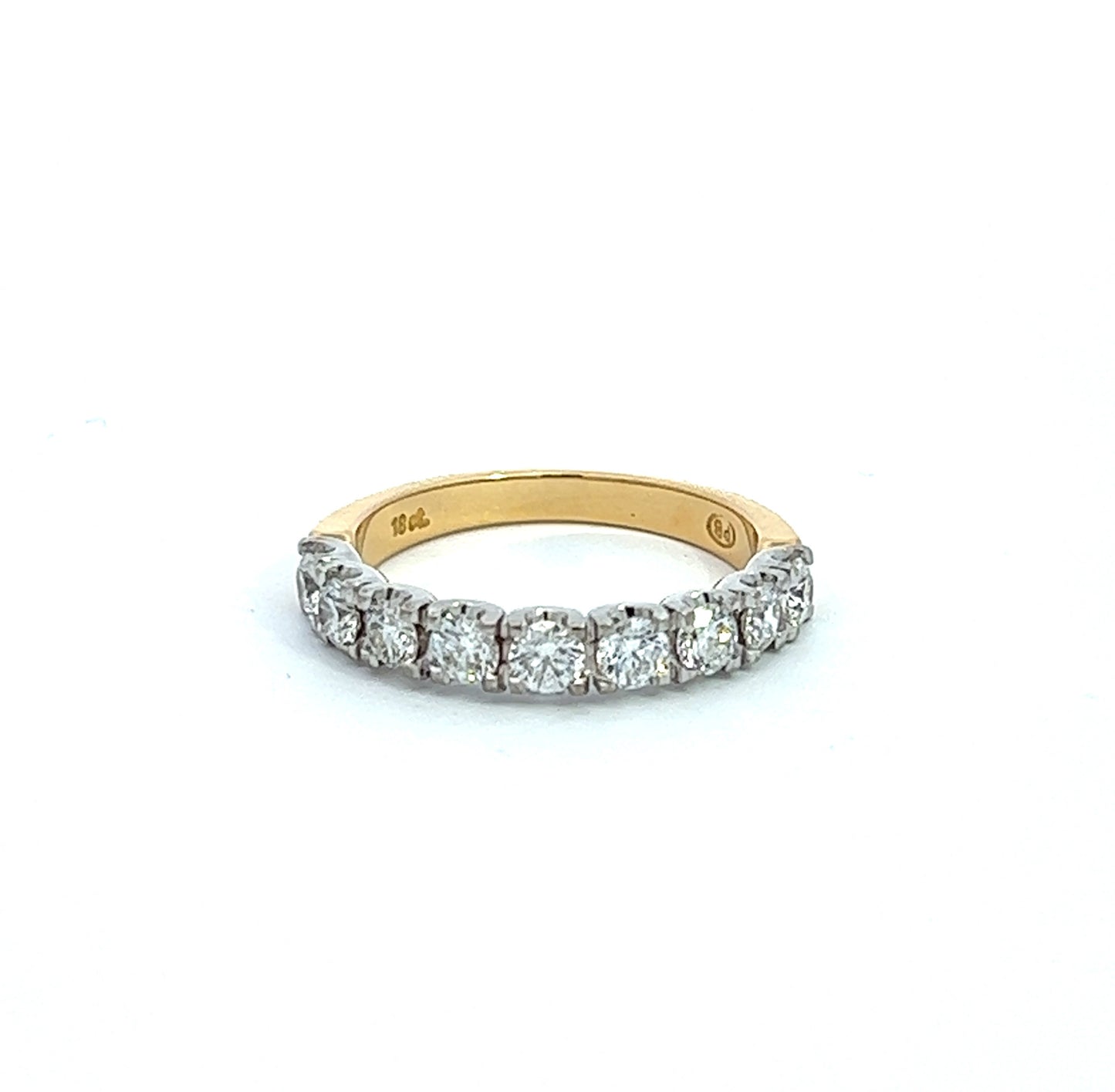 18Ct Yellow Gold Eternity Diamond Ring