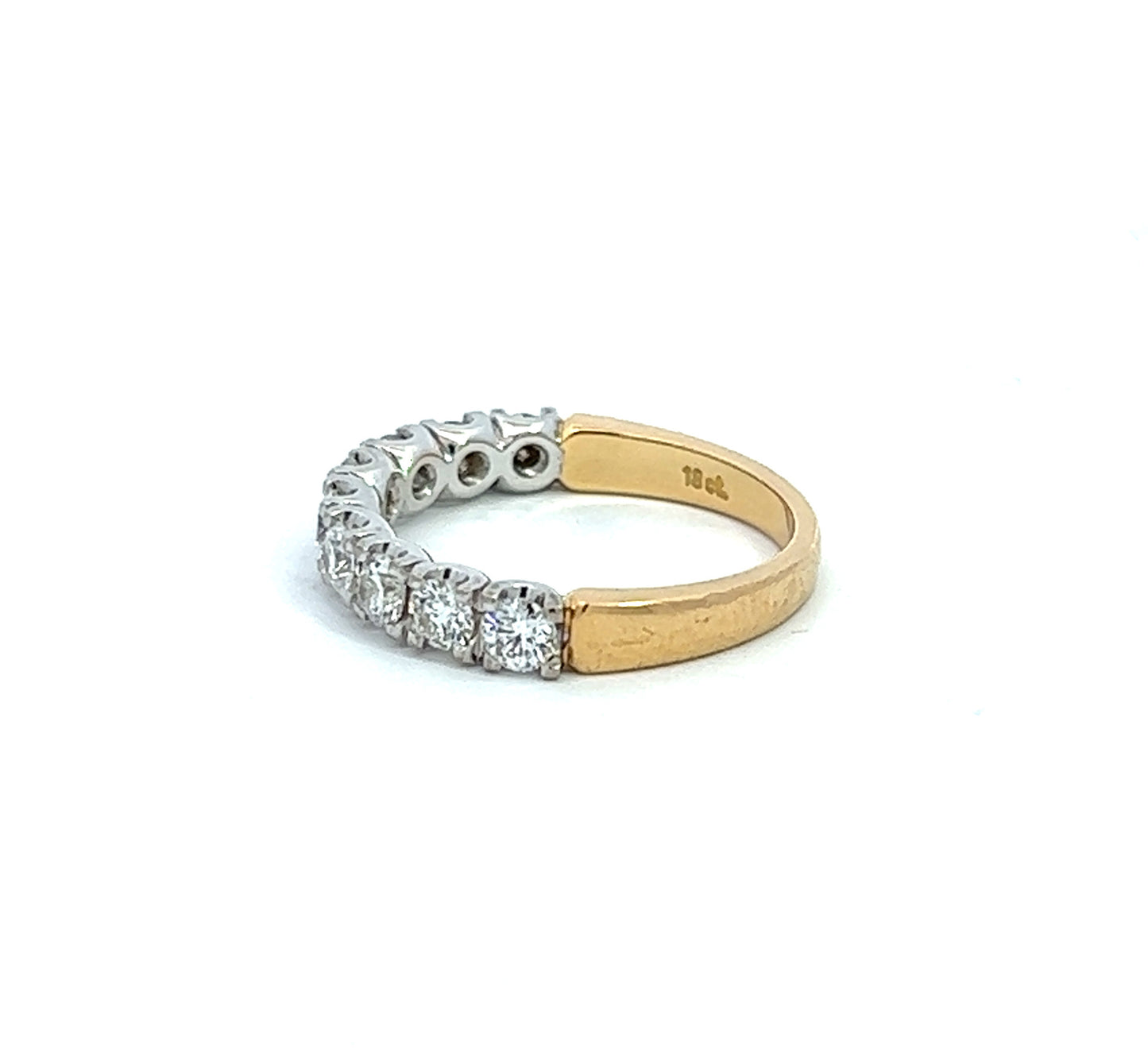 18Ct Yellow Gold Eternity Diamond Ring