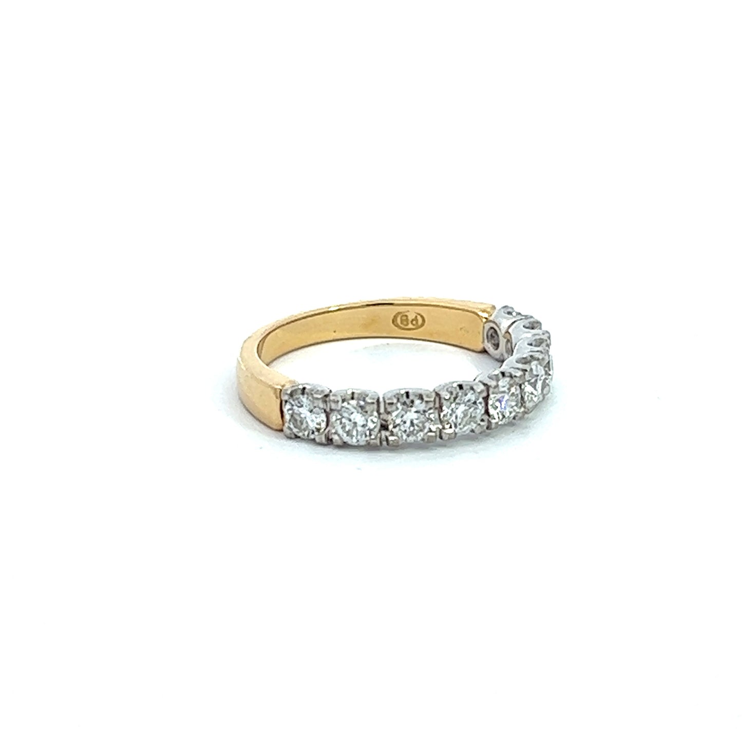 18Ct Yellow Gold Eternity Diamond Ring