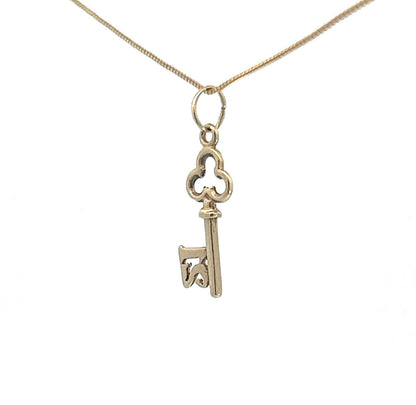 9Ct Yellow Gold 21 Key Pendant