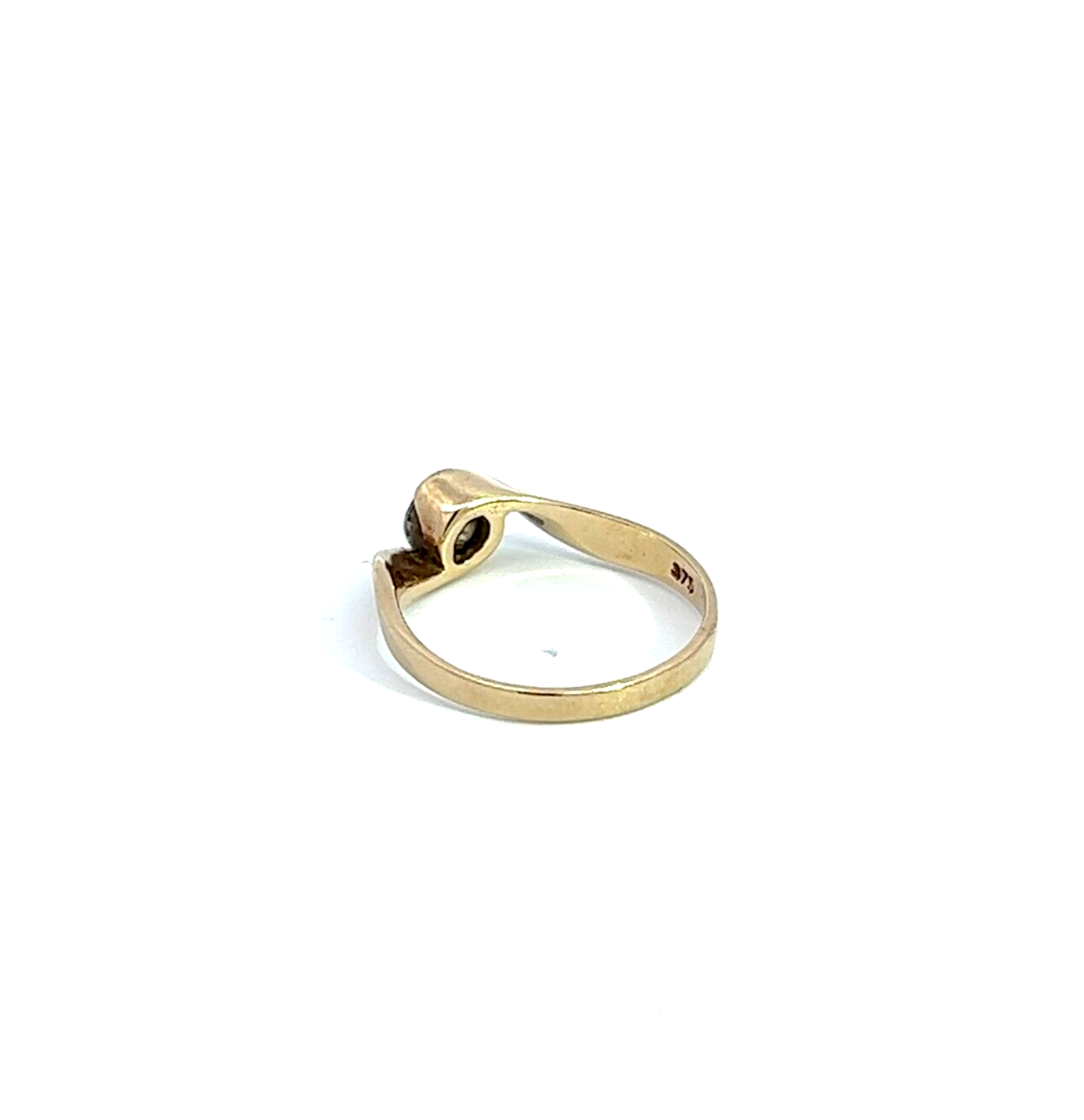 9Ct Yellow Gold Solitaire CZ Ring