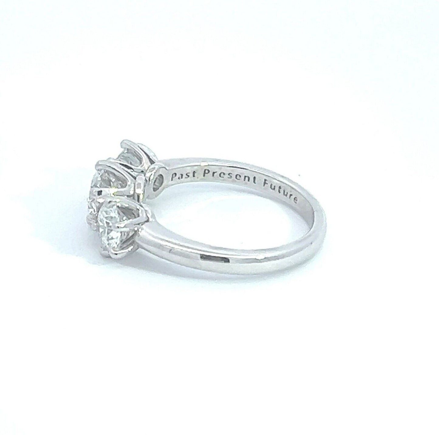 Platinum Trilogy Laboratory Grown Diamond Ring