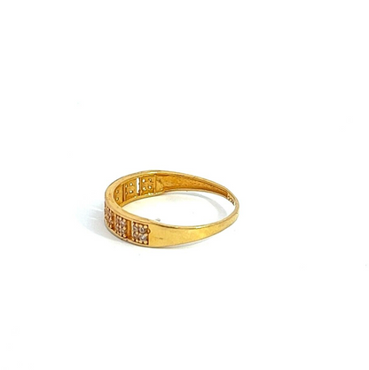 22Ct Yellow Gold Openwork Band