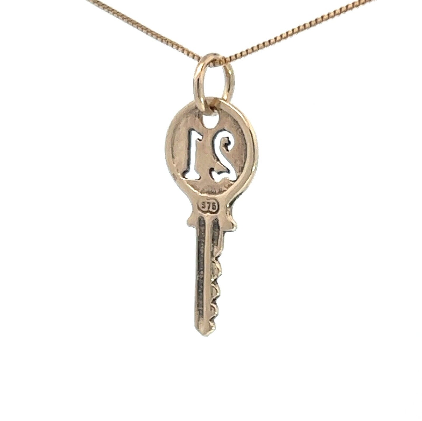 9Ct Yellow Gold 21 Key Pendant