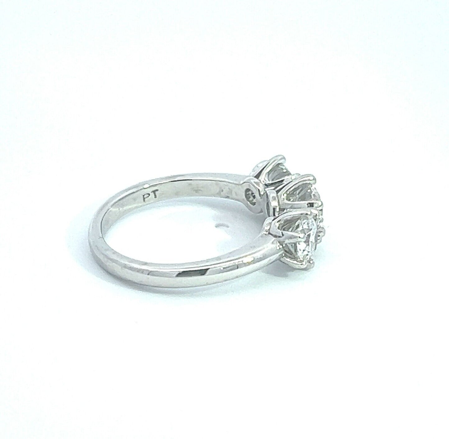 Platinum Trilogy Laboratory Grown Diamond Ring