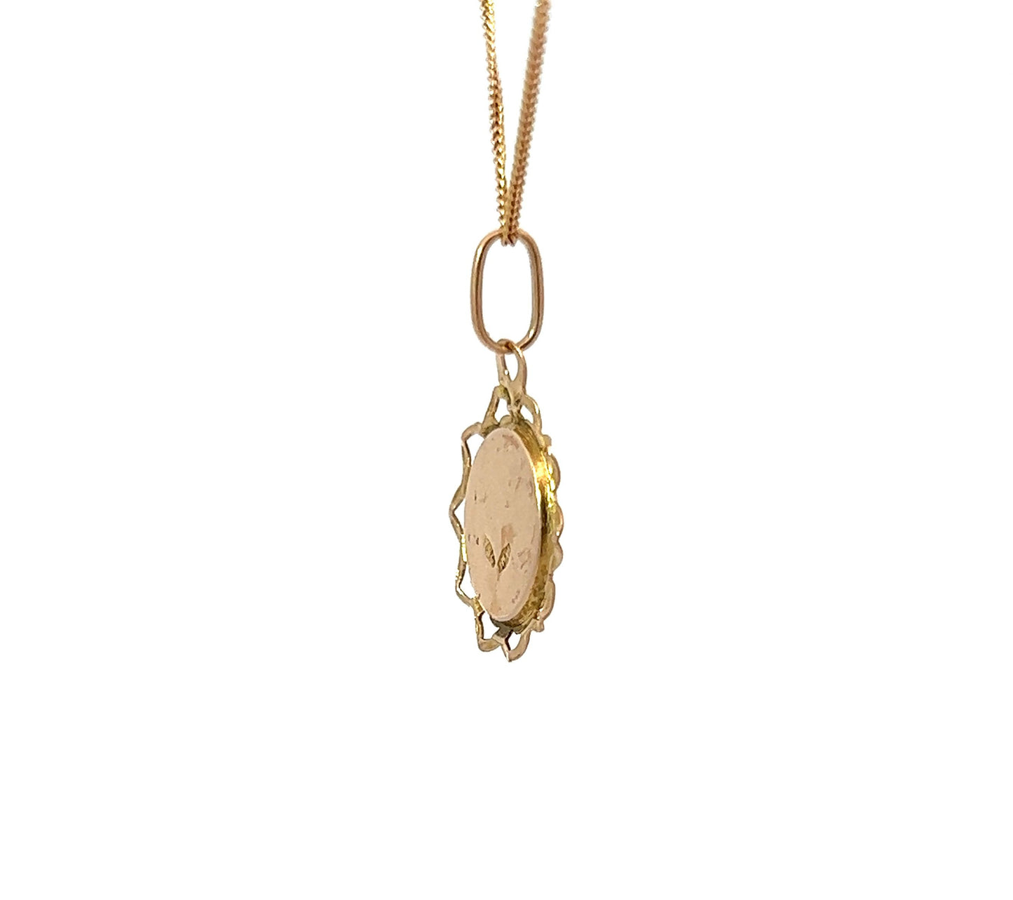 9Ct Yellow Gold ST. ANTONIO Pendant