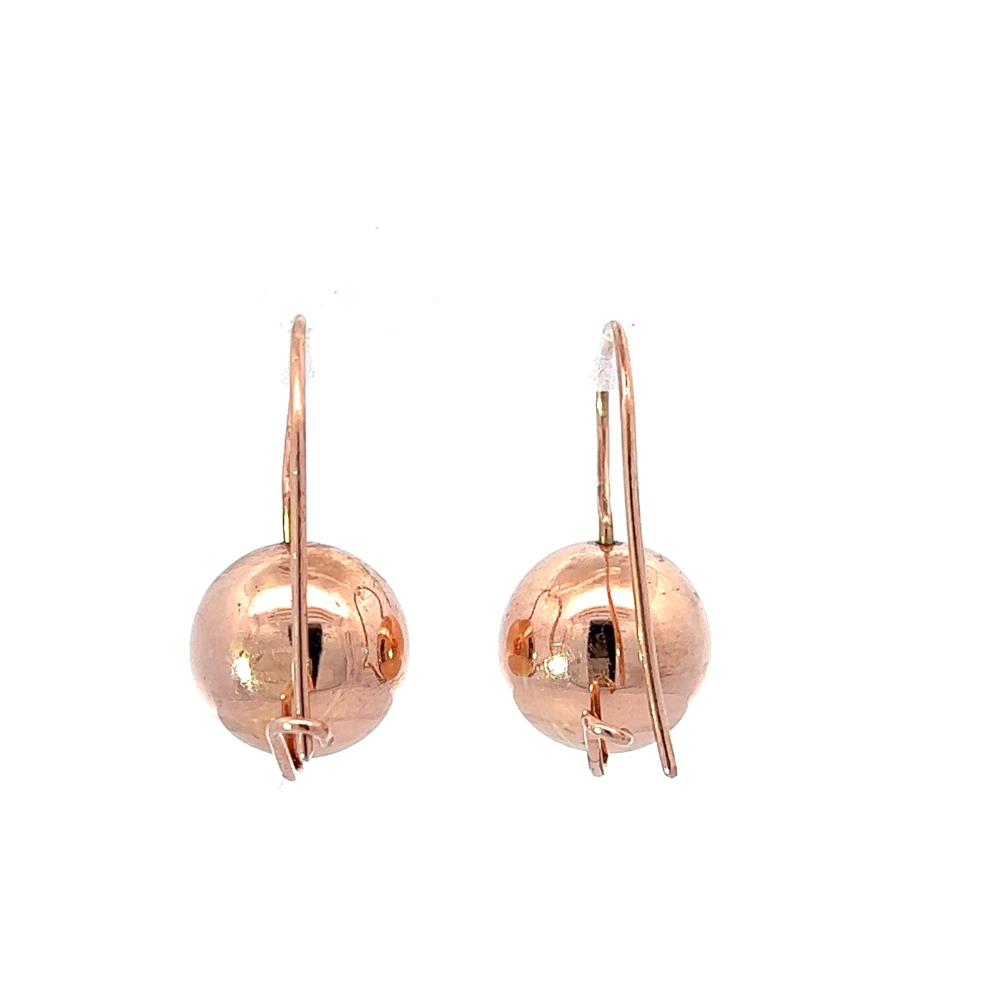 9Ct Rose Gold Drop Earrings