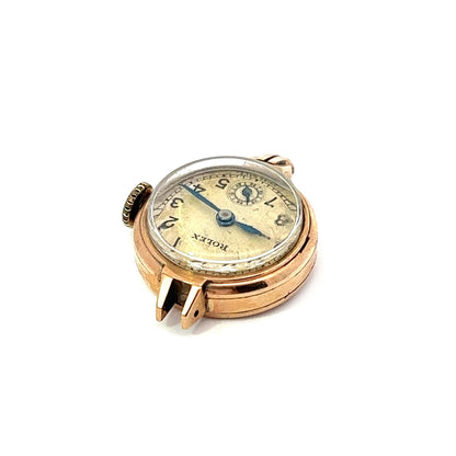 9Kt Yellow Gold Vintage Rolex Watch Face