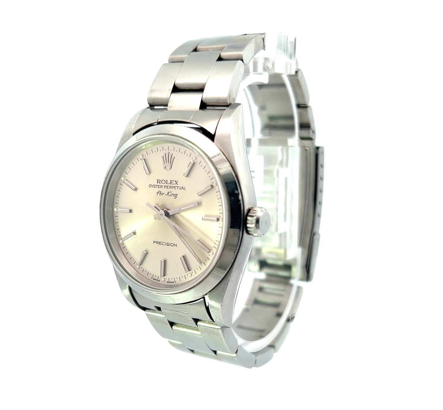 Rolex Oyster Precision Air King 34mm Automatic 1960s Watch