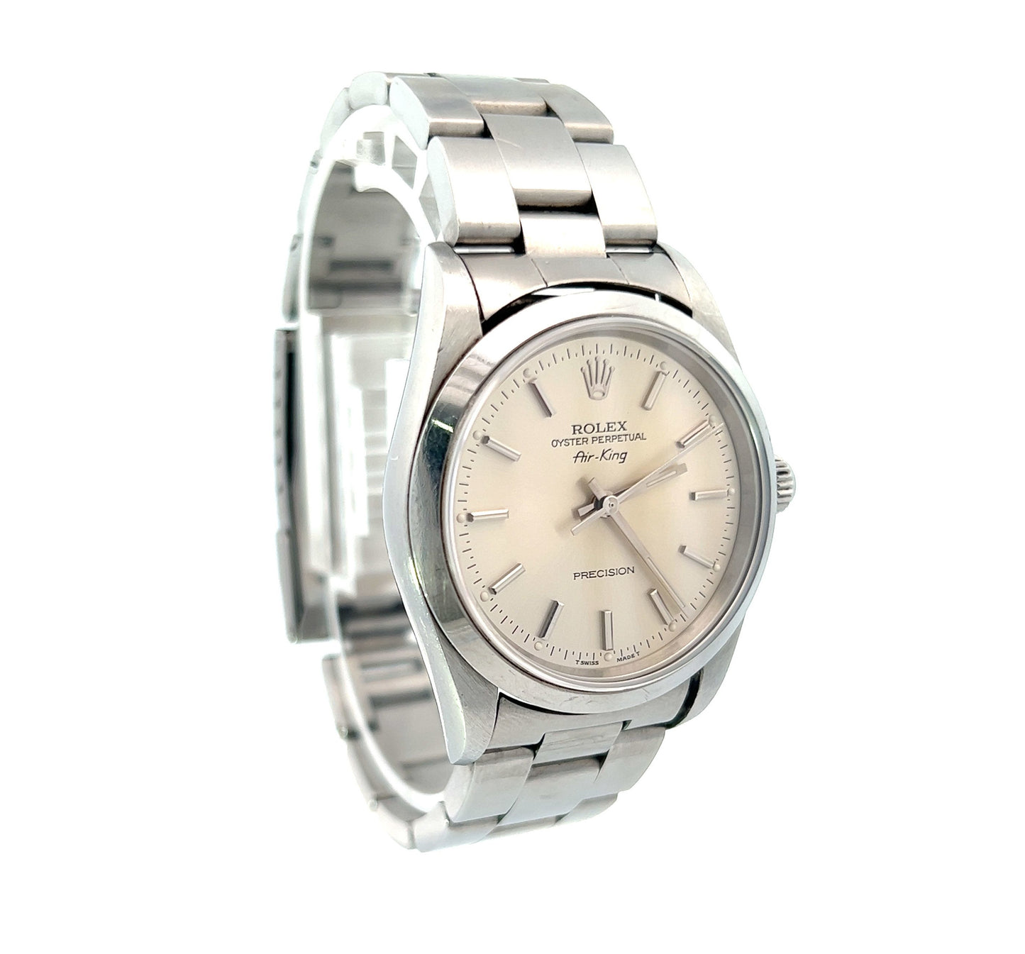 Rolex Oyster Precision Air King 34mm Automatic 1960s Watch