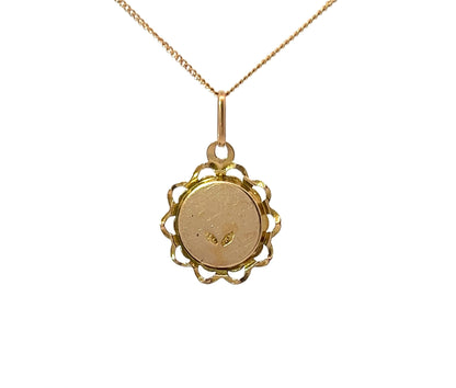 9Ct Yellow Gold ST. ANTONIO Pendant