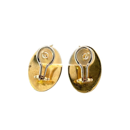 14Ct Yellow Gold Statement Earrings