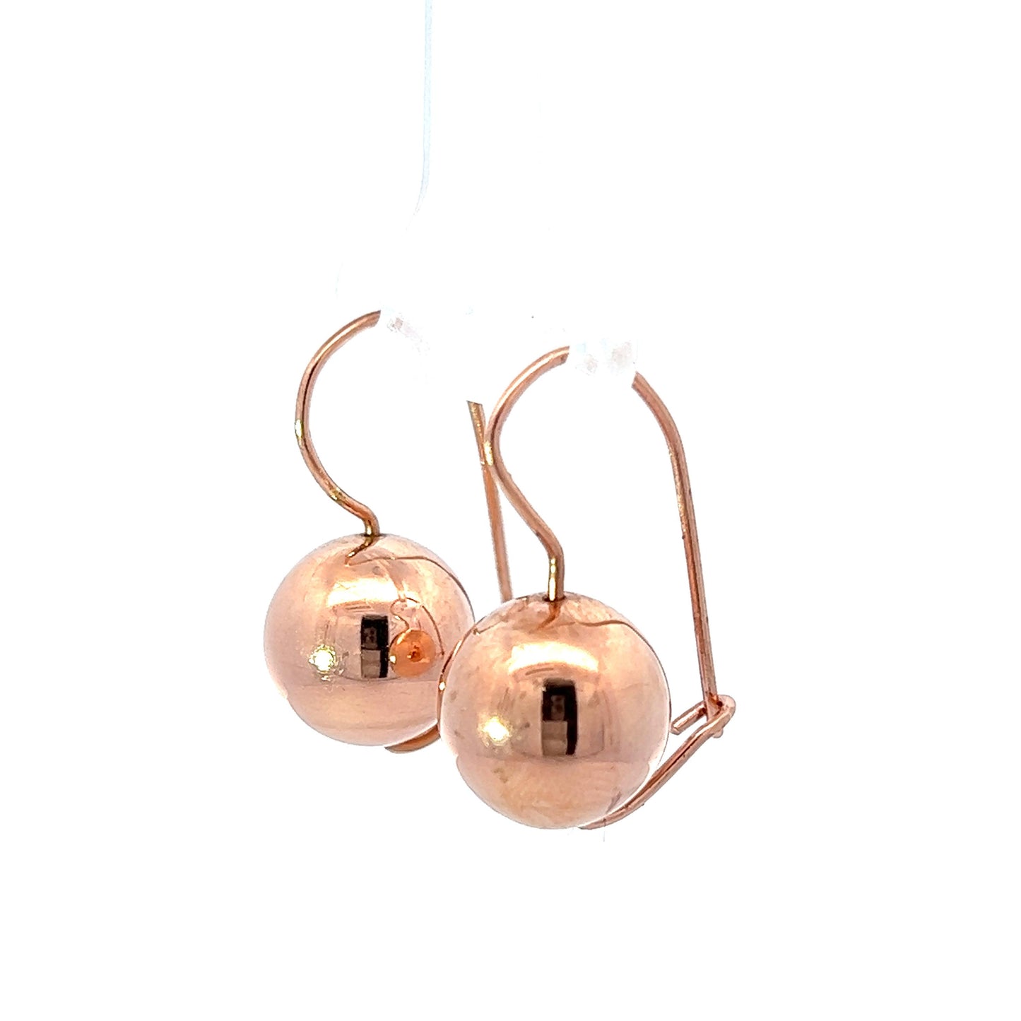 9Ct Rose Gold Drop Earrings