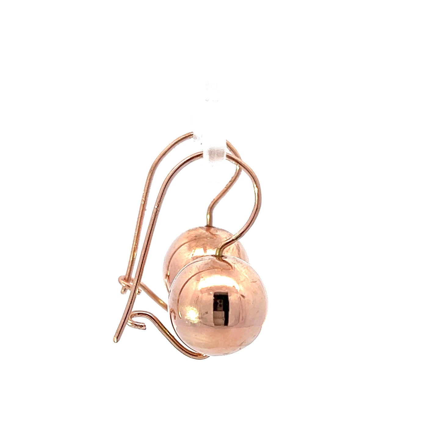 9Ct Rose Gold Drop Earrings