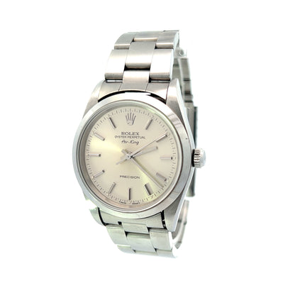 Rolex Oyster Precision Air King 34mm Automatic 1960s Watch