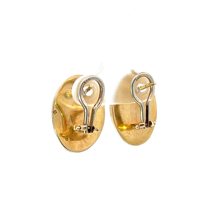 14Ct Yellow Gold Statement Earrings